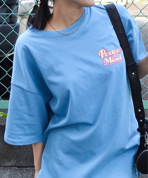 tシャツ 「spiritoso」グリッタープリントTシャツ レディース | spiritoso | 21