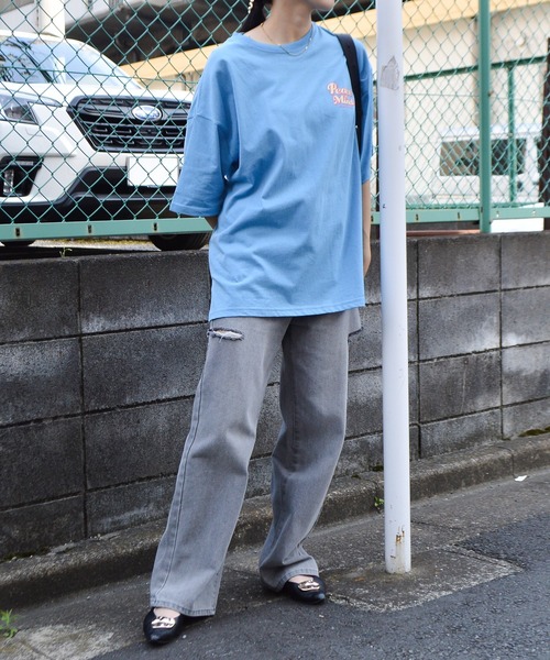 tシャツ 「spiritoso」グリッタープリントTシャツ レディース | spiritoso | 23