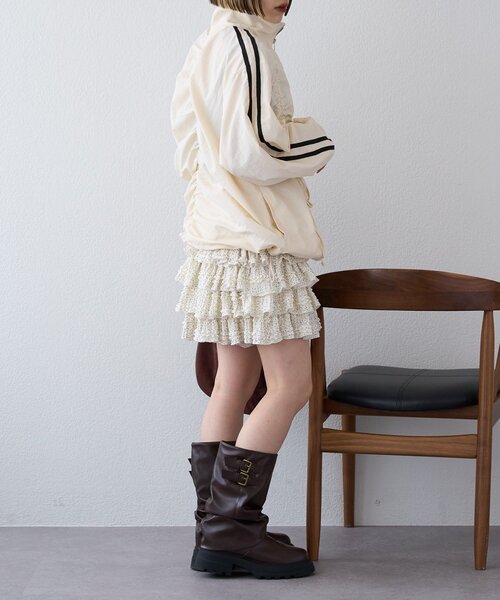 w closet（ダブルクローゼット） ブーツ 「25AW」ベルト付カバーミドル