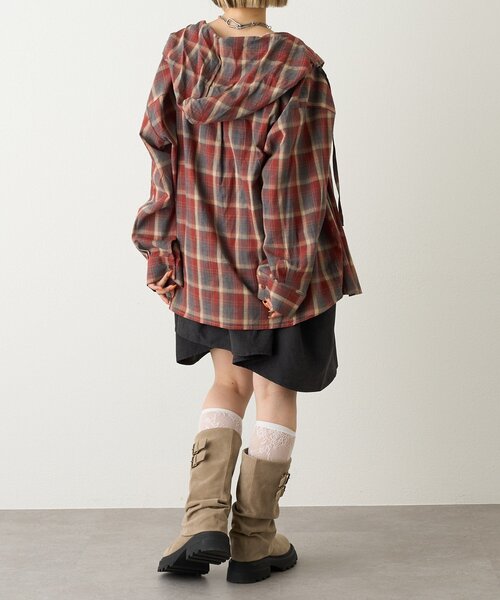 w closet（ダブルクローゼット） ブーツ 「25AW」ベルト付カバーミドル