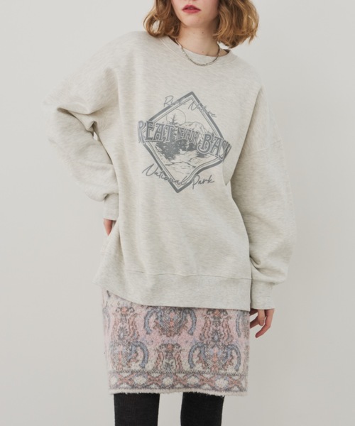 ブークレスカート Unitage（ユニテージ） スカート ブークレ総柄ジャガードニットミニ