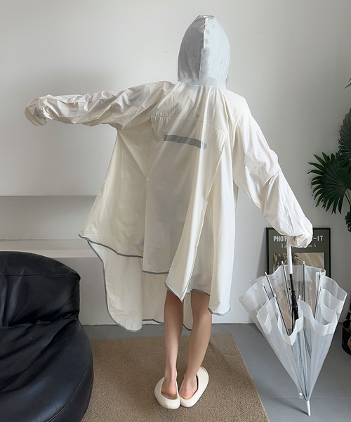 aimoha コート aimoha｜S'more/(U)PULLOVER LONG RAIN COAT | Rakuten Fashion