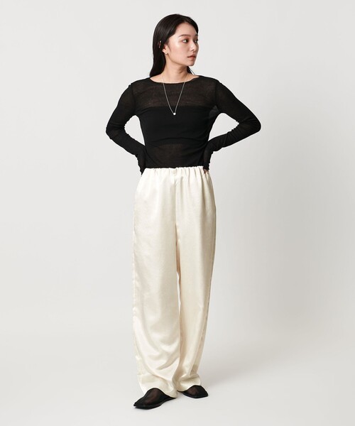 MARW UNITED ARROWS パンツ 「MARW ARROWS」ワッシャー サテン