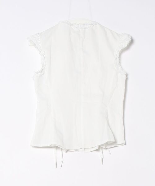 「Uenui」 半袖ブラウス FREE ホワイト レディース_画像2