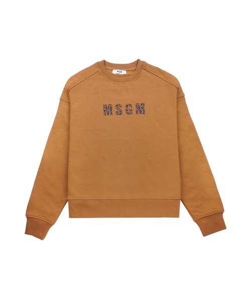 トレーナー  レオパード グラフィックロゴ スウェットシャツ キッズ 子供服 女の子