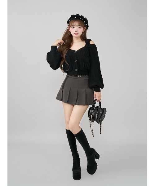 Darich（ダーリッチ） 帽子 ベレー帽 ランダムパールベレー レディース