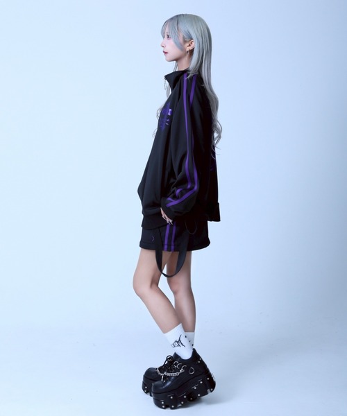 REFLEM ジャージ 「REFLEM/レフレム」バックプリントトラックジャージ