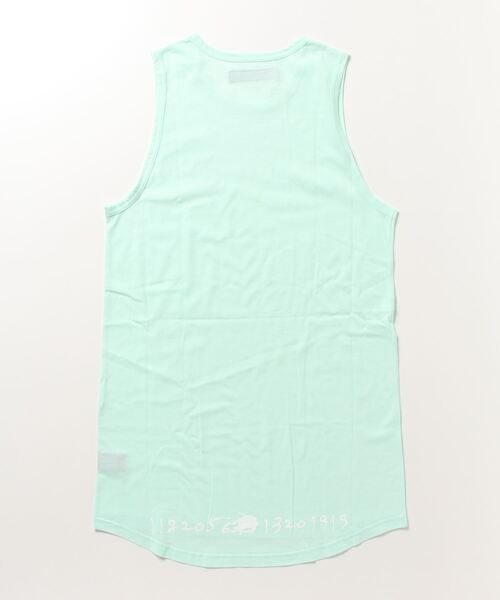 「ROYAL FLASH」 ノースリーブトップス 1 グリーン メンズ_画像5