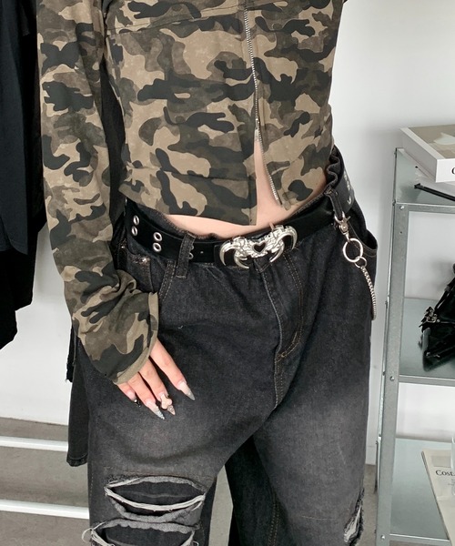 GILET リメイク ベルト RIDEZ MOTO BELT R/bay/6 ベルト RWY-239 | RIDEZ