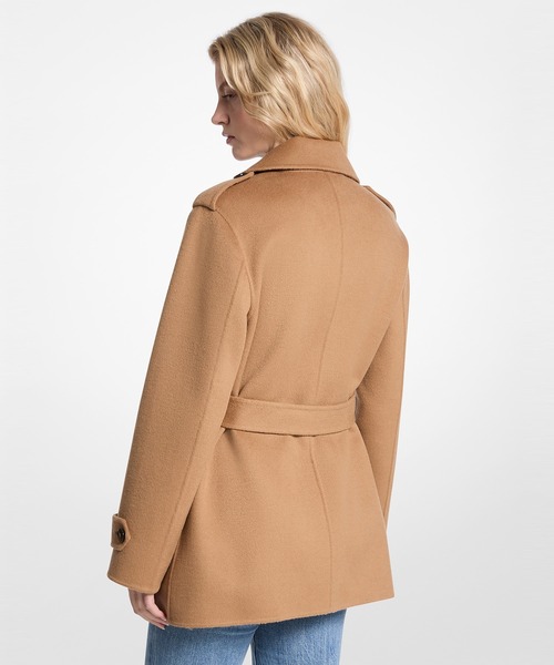 美品　MICHAEL MICHAEL KORS ショートコート MICHAEL KORS（マイケルコース） コート アウター ショート ベルテッド