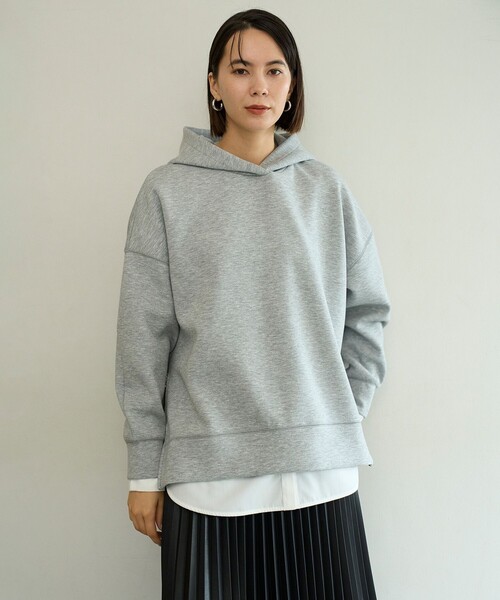 UNFILO（アンフィーロ） パーカー BEAUTY FORM JERSEY サイドZIP