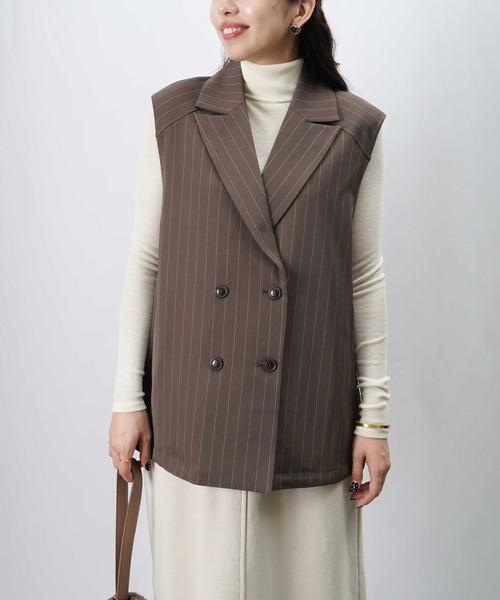 LADY LUCK LUCA（レディラックルカ） ベスト ジレ LC/LLL ストライプ