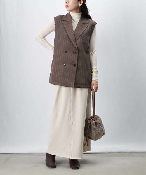 LADY LUCK LUCA（レディラックルカ） ベスト ジレ LC/LLL ストライプ