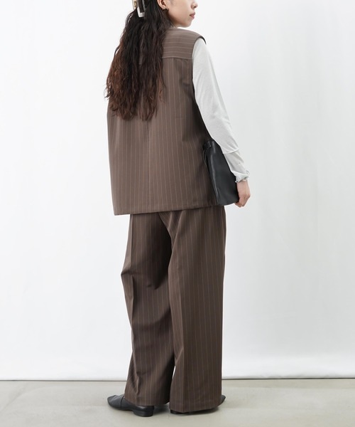 LADY LUCK LUCA（レディラックルカ） ベスト ジレ LC/LLL ストライプ