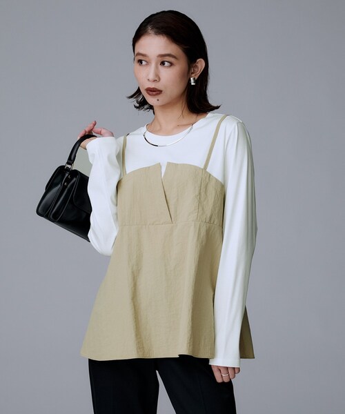 UNTITLED（アンタイトル） tシャツ 「洗える/ゆったりシルエット