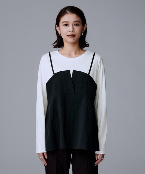 UNTITLED（アンタイトル） tシャツ 「洗える/ゆったりシルエット