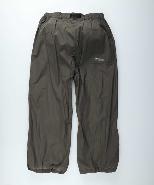 カーゴパンツ セール】【SETUP7】スリット入りサテンカーゴパンツ パラシュート