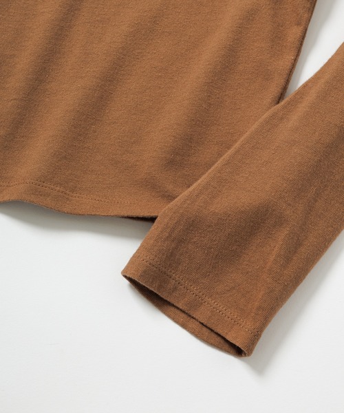 BIOTOP（ビオトープ） tシャツ WOMEN「Hanes for BIOTOP」WASHED