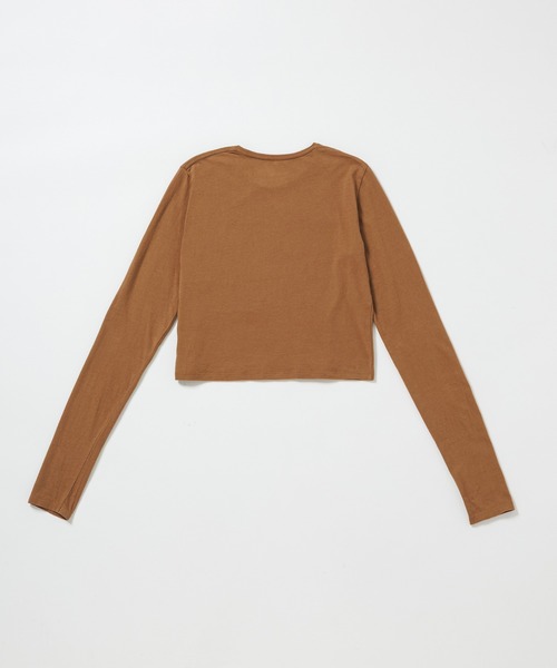 BIOTOP（ビオトープ） tシャツ WOMEN「Hanes for BIOTOP」WASHED