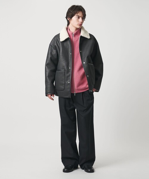 monkey time BEAUTY＆YOUTH UNITED ARROWS ブルゾン アウター ムートン