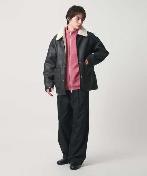 monkey time BEAUTY＆YOUTH UNITED ARROWS ブルゾン アウター ムートン