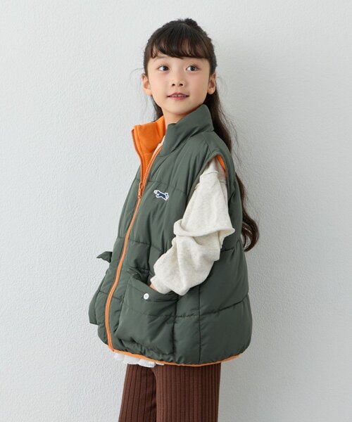 PENNEYS（ペニーズ） ベスト 「KIDS」「FOX×TYPY」リバーシブル配色