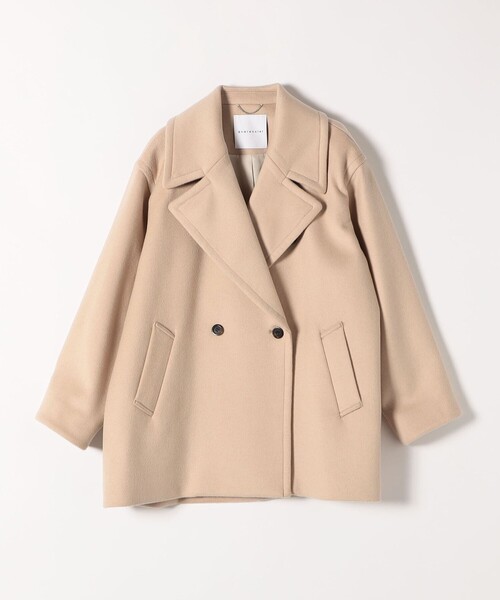 quaranciel ピーコート pコート quaranciel: PURE WOOL ダブルブレスト