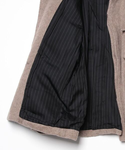 ミリタリージャケット モッズコート 「my beautiful landlet」 ALPACA SHAGGY COVERALL JACKETの画像