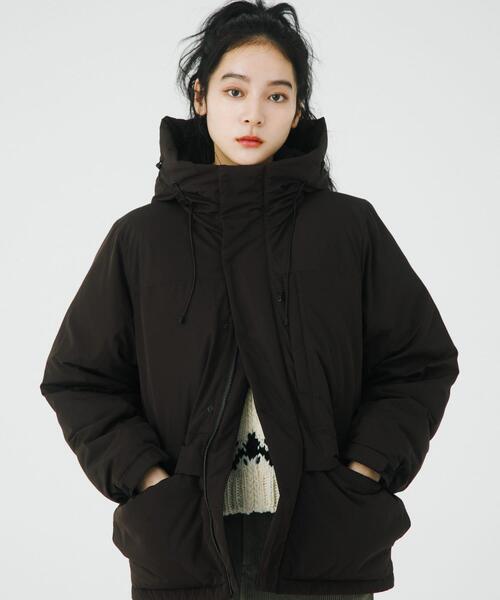 EKAL（エカル） ダウンコート ダウンジャケット 「UR TECH」中綿フード