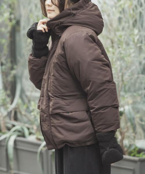 EKAL（エカル） ダウンコート ダウンジャケット 「UR TECH」中綿フード