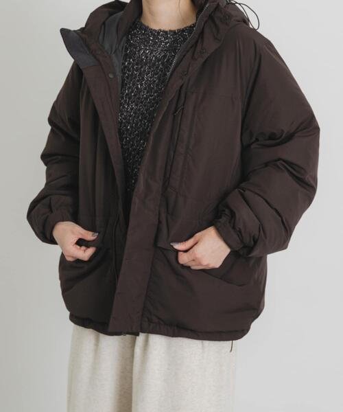 EKAL（エカル） ダウンコート ダウンジャケット 「UR TECH」中綿フード