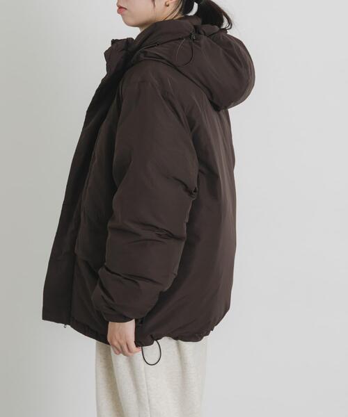 EKAL（エカル） ダウンコート ダウンジャケット 「UR TECH」中綿フード