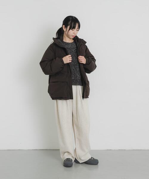 EKAL（エカル） ダウンコート ダウンジャケット 「UR TECH」中綿フード