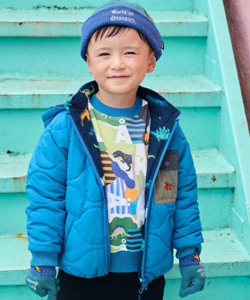 kladskap（クレードスコープ） ブルゾン アウター 恐竜リバーシブル中