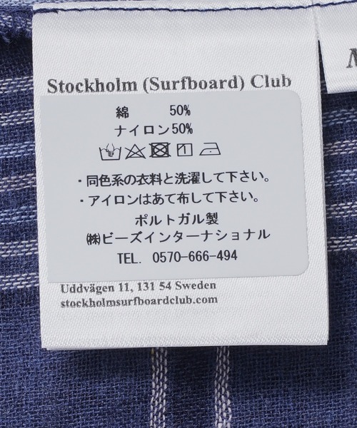 シャツ STOCKHOLM SURFBORD CLUB Jerry Shirt U40001641 メンズ レディースの画像