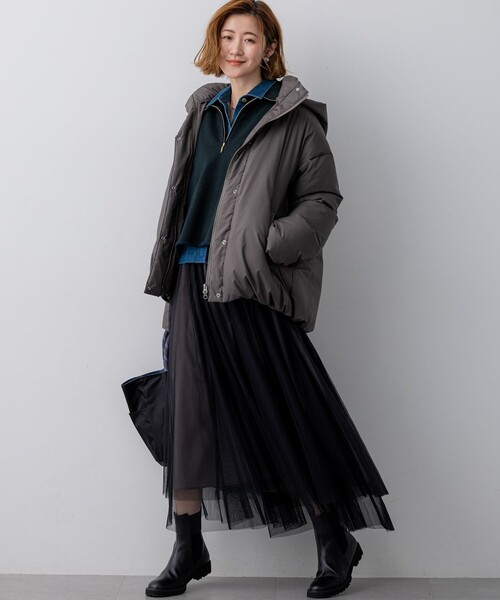 23区（ニジュウサンク） スカート レイヤード チュール スカート