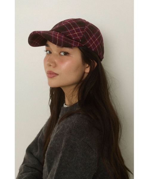 ALEXIA STAM（アリシアスタン） キャップ 帽子 レディース Plaid Cap