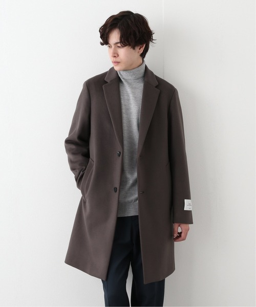 EDIFICE（エディフィス） チェスターコート MEDIUM ブラウン メンズ