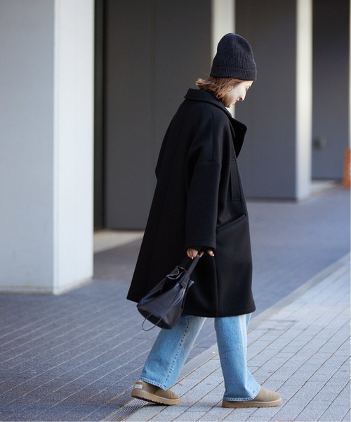 FRAMeWORK（フレームワーク） ピーコート 36 ブラック レディース