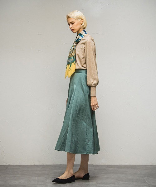 「LAUTREAMONT DE CLASSE」 長袖ニット 9号 パープル レディース_画像4