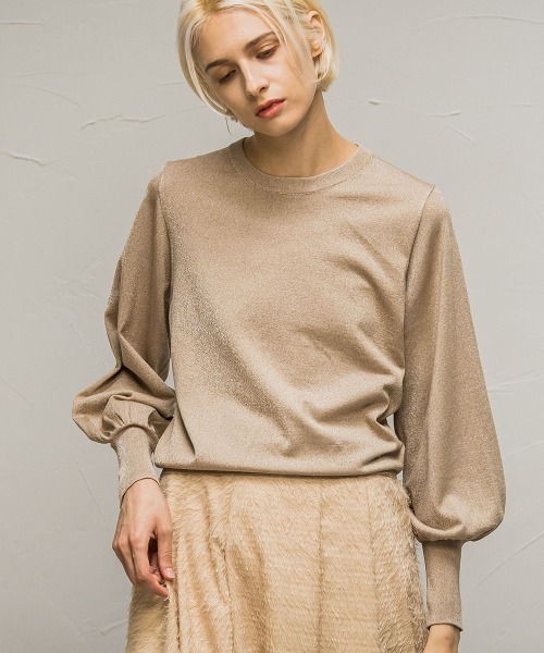 「LAUTREAMONT DE CLASSE」 長袖ニット 9号 パープル レディース_画像8