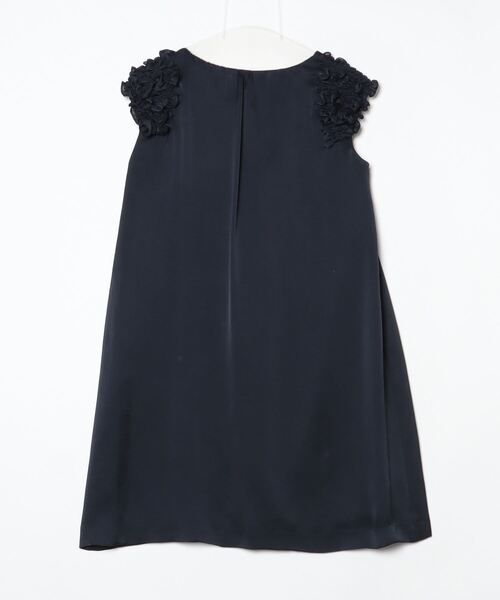 「kaene」 レースノースリーブワンピース 2 ネイビー レディース_画像2