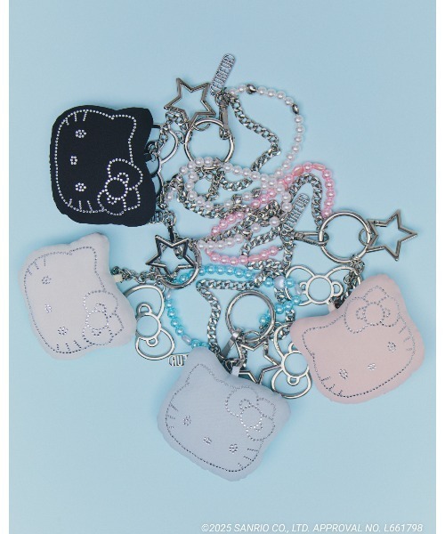 PUFFY KEY CHAIN SERIES ４種セット 新品未使用品 FURFUR（ファーファー） キーケース 「ZOZO限定カラー」HELLO KITTY