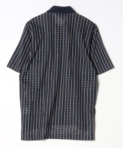 BURBERRY GOLF（バーバリーゴルフ） ストライプ柄半袖ポロシャツ M 