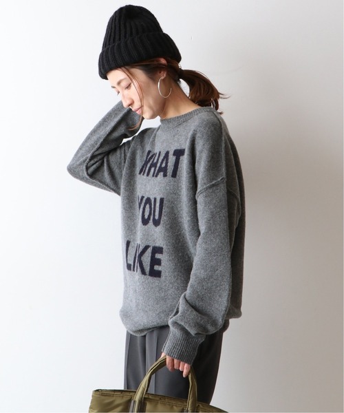 FRAMeWORK（フレームワーク） 長袖ニット - グレー レディース