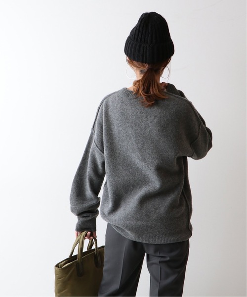 FRAMeWORK（フレームワーク） 長袖ニット - グレー レディース