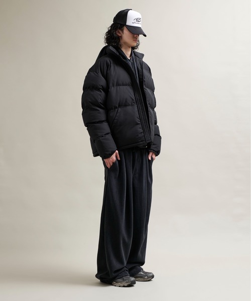 PURPLE LABEL / 切り替え パデットブルゾン　中綿　ダウン CALIFORNIA OUTFITTERS ダウンジャケット ダウン 11C11 中綿パデッド