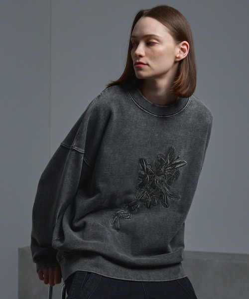 「cussil」 スウェットカットソー S グレー メンズ_画像5