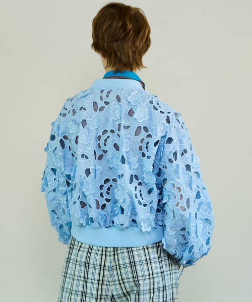 MAISON SPECIAL（メゾンスペシャル） ma1 ma-1 Cut-Off Flower MA-1