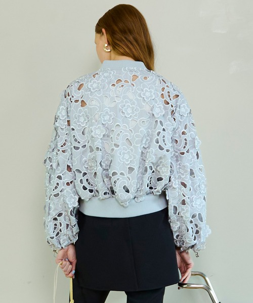 MAISON SPECIAL（メゾンスペシャル） ma1 ma-1 Cut-Off Flower MA-1